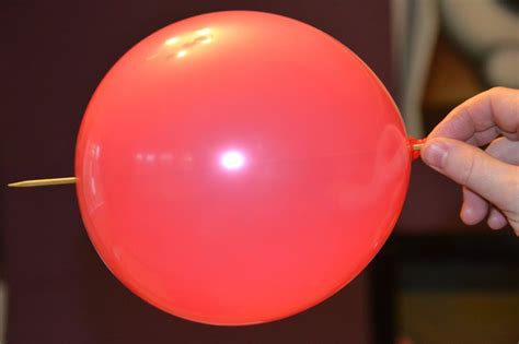 Science Magic - How to put a skewer through a balloon