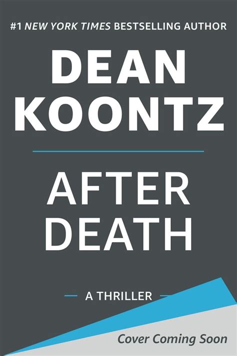 Dean Koontz 2023 Releases | Dean Koontz Next Book 2023/2024 ...