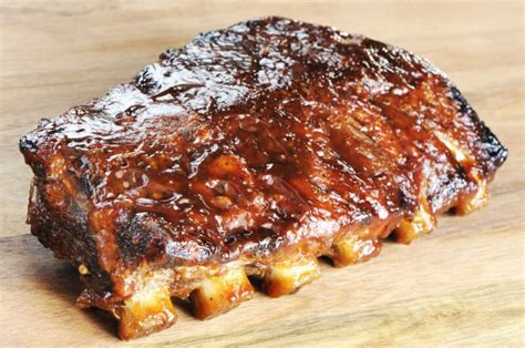 Half-rack-pork-ribs | Extra BBQ Sauce