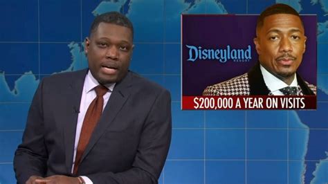 ‘SNL’s Weekend Update Takes On Nick Cannon’s Spending At Disneyland ...