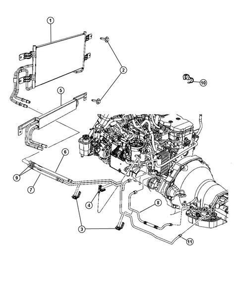 2003 Dodge Ram 2500 Transmission Cooler Lines