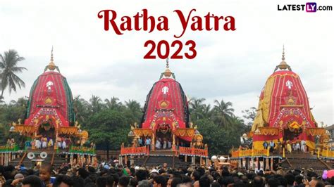 Ratha Yatra 2023: Puri Expecting 25 Lakh Footfall of Devotees During Lord Jagannath Rath Yatra ...