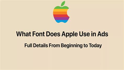 Apple Logo Font - The Essential Explained