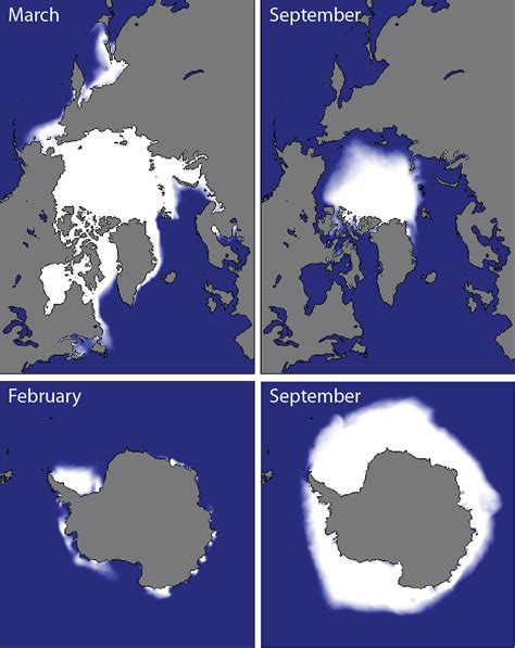 How does Antarctic sea ice differ from Arctic sea ice? | National Snow and Ice Data Center