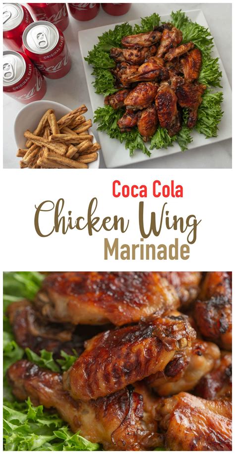 How to make juicy chicken wings with Coca Cola Chicken Wing marinade recipe | Chicken wing ...