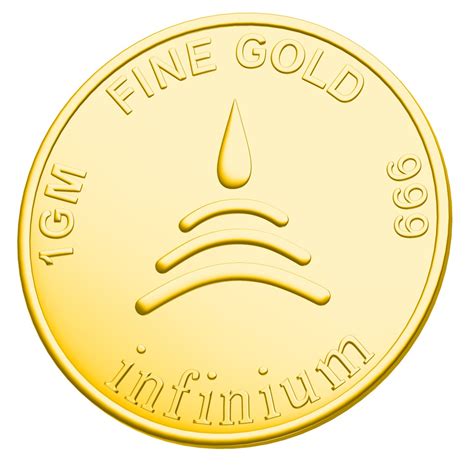 Infinium 1 Gram Gold Coin - Best Prices - Shopclues.com