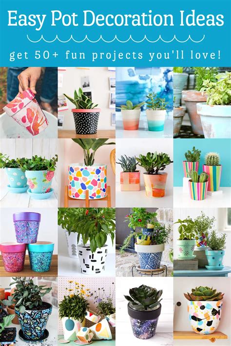 Ways To Decorate Plastic Flower Pots | Best Flower Site