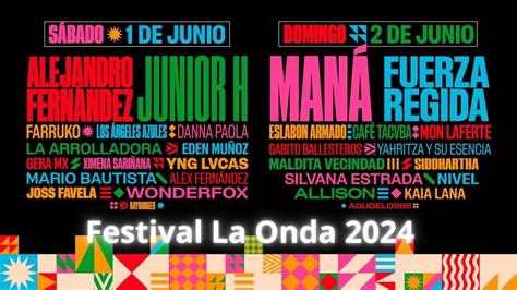 Festival La Onda en Napa Valley, California 2024 - YouTube