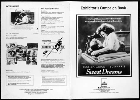 SWEET DREAMS | Rare Film Posters