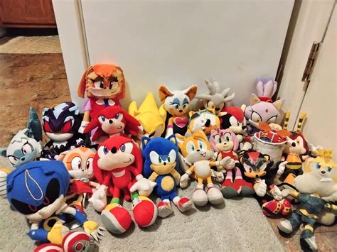 Here is half my sonic plush collection! : r/sonicplushes