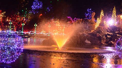 Van Dusen Gardens Christmas Lights - YouTube