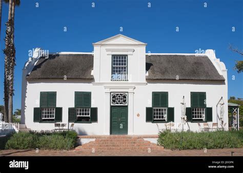 Traditional Cape Dutch architecture Mowbray Cape Town South Africa Stock Photo - Alamy