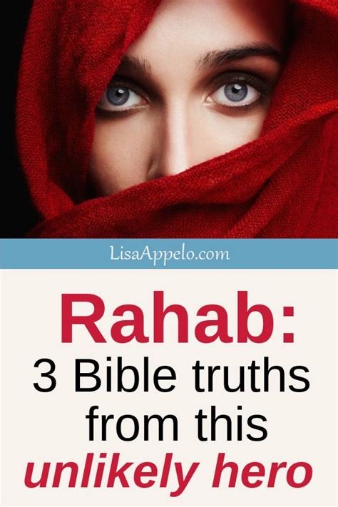 3 Lessons from Rahab in the Lineage of Jesus | Rahab, Lineage of jesus, Bible women