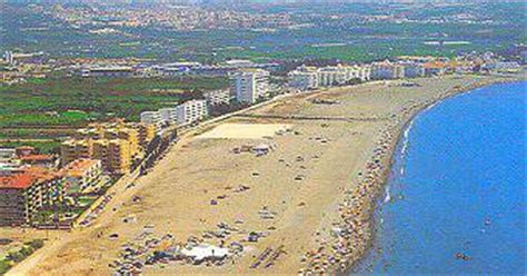 Motril beach from the west