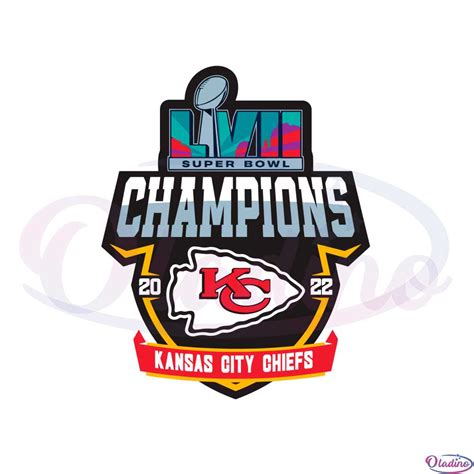 Kansas City Chiefs Super Bowl Lvii Champions Logo Svg