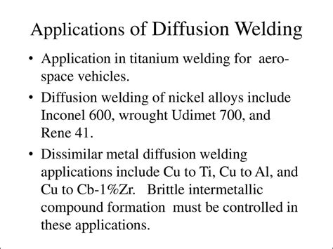 Diffusion welding - презентация онлайн