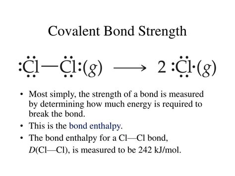 PPT - Covalent Bond Strength PowerPoint Presentation, free download - ID:3528130