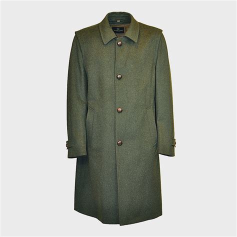 Men's Loden Coat Schneiders Hubertus Oliv Green – Wools Boutique Uomo