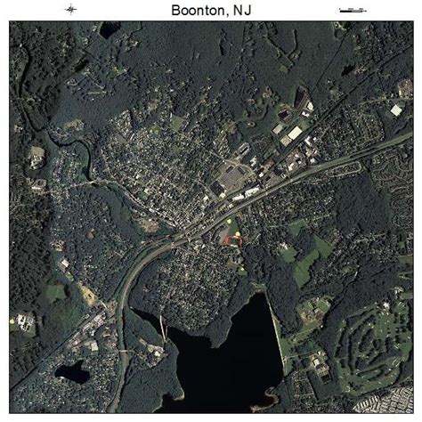 Aerial Photography Map of Boonton, NJ New Jersey