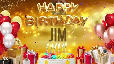 JIM - Happy Birthday Jim - YouTube