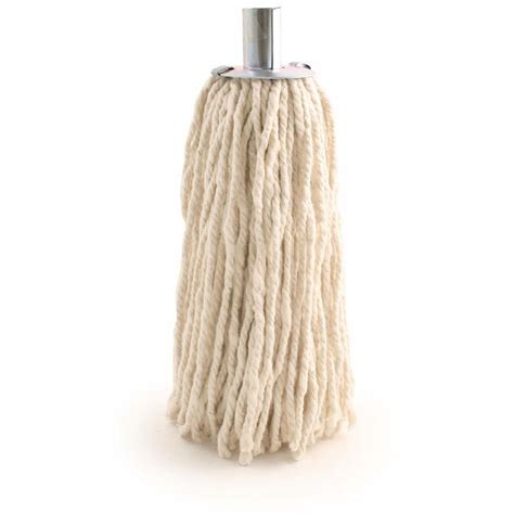 Heavy Duty Industrial Commercial 16 PY Cotton Mop Head Galvanised Meta ...