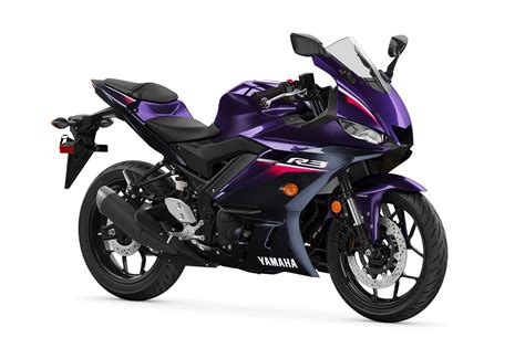 2023 Yamaha YZF-R3 ABS gets new Purple color in the USA