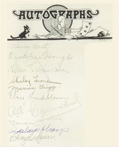 Yearbook signatures, in the 1922 "The Bell" yearbook of San Jose High School in San Jose ...