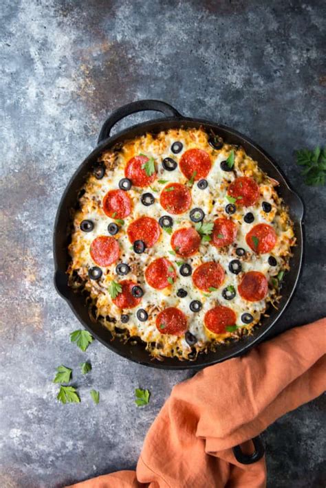 Low Carb Keto Pizza Casserole - KetoConnect