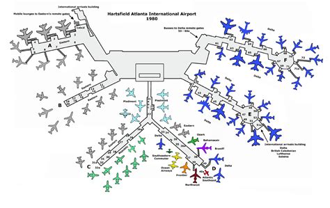Printable Atlanta Airport Map