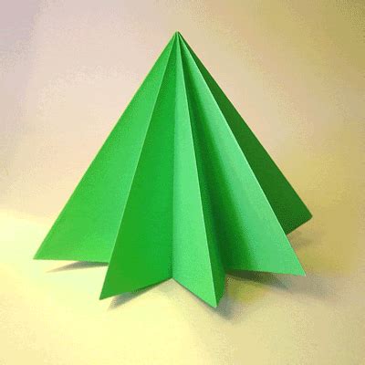 Origami Pine Tree Instructions