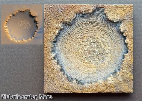 Free 3D file Victoria Crater, Mars・3D printing model to download・Cults