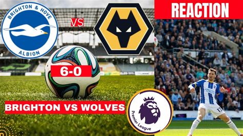 Brighton vs Wolves 6-0 Live Stream Premier League Football EPL Match Commentary Score Highlights ...