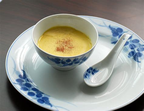 Sugar free steamed ginger egg custard - FRESH