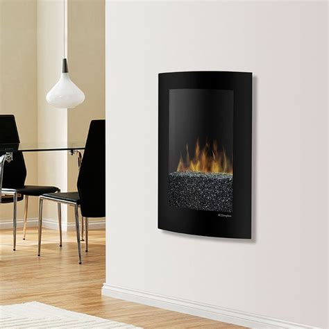 Dimplex Convex Black Wall Mount Electric Fireplace - VCX1525 | Electric ...