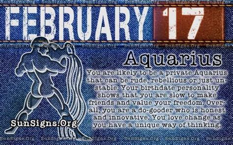 February 17 Zodiac Horoscope Birthday Personality - SunSigns.Org