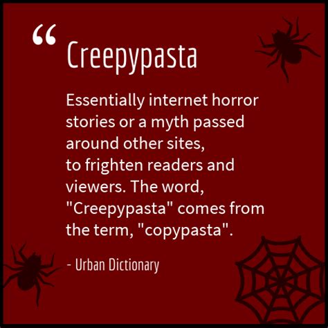 Creepypasta: Recipe for a Viral Story [Infographic] - Venngage