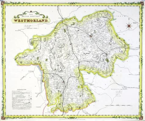 Jonathan Potter: Map : Westmorland