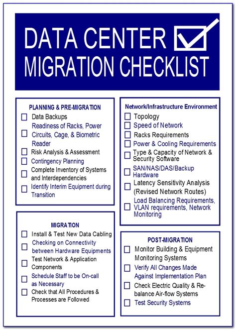 Data Migration Checklist Template Excel Web Latest 2022 Data Migration Checklist Any Enterprise ...