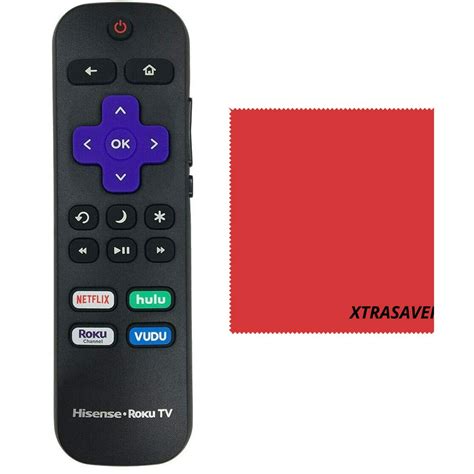 OEM Hisense Roku TV Remote w/Volume Control & TV Power Button for All ...