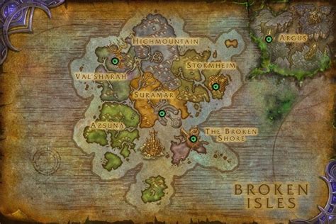 WoW: The Broken Isles Raids on a Map Quiz - By Moai