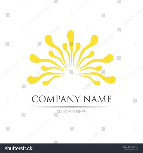 Sun Vector Illustration Icon Logo Template Stock Vector (Royalty Free) 2017387103 | Shutterstock