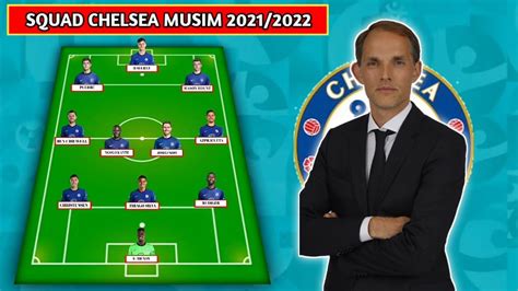 Squad Chelsea Musim 2021/2022 | Starting line up Chelsea Musim Depan - YouTube