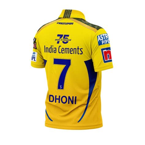 Chennai Super Kings 2023 Jersey - CSK - The Shoppies