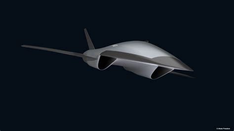 Boeing Reusable Hypersonic Aircraft - 3D Model by Akela Freedom