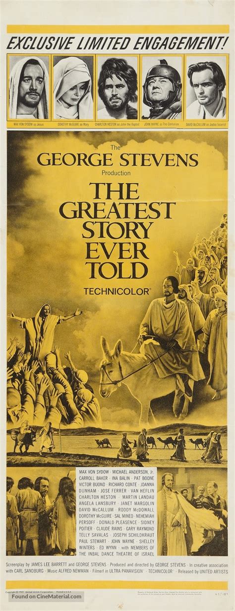 The Greatest Story Ever Told (1965) movie poster