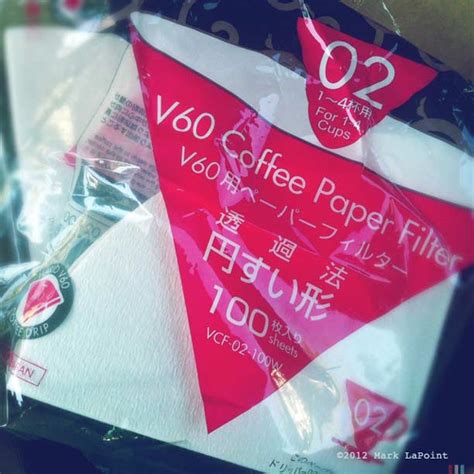 V60 Coffee Paper Filters for Pour-over coffee