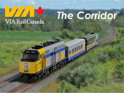 A New LEGO Train Set - Via Rail Canada - The Corridor - Please support ...