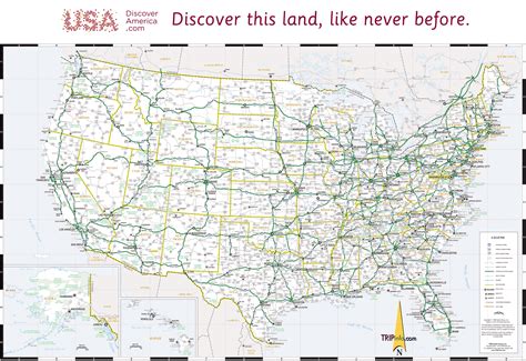 Printable Maps Usa Road Atlas Highway Map Usa Map Usa Road Map | My XXX ...