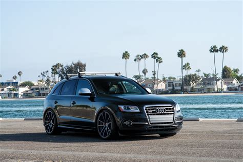 Rotiform SPF Custom Wheels on AUDI Q5 With Air Lift — CARiD.com Gallery