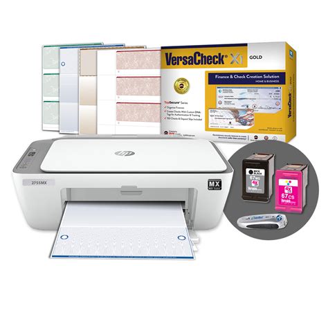 VersaCheck® 2755MXE Color Check Printer and VersaCheck X1 Gold Finance